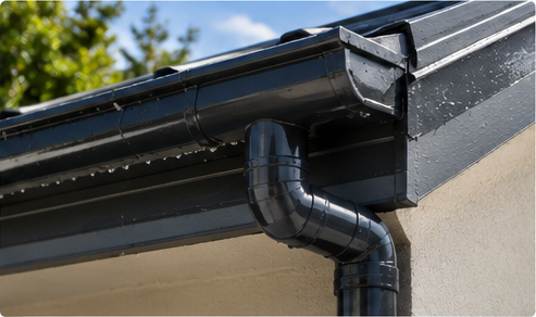 Gutters and flashings waterproofing
